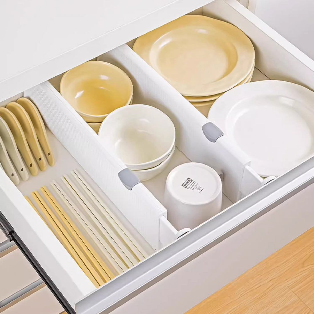 Drawer Divider Organizer 抽屜伸縮分隔收納神器