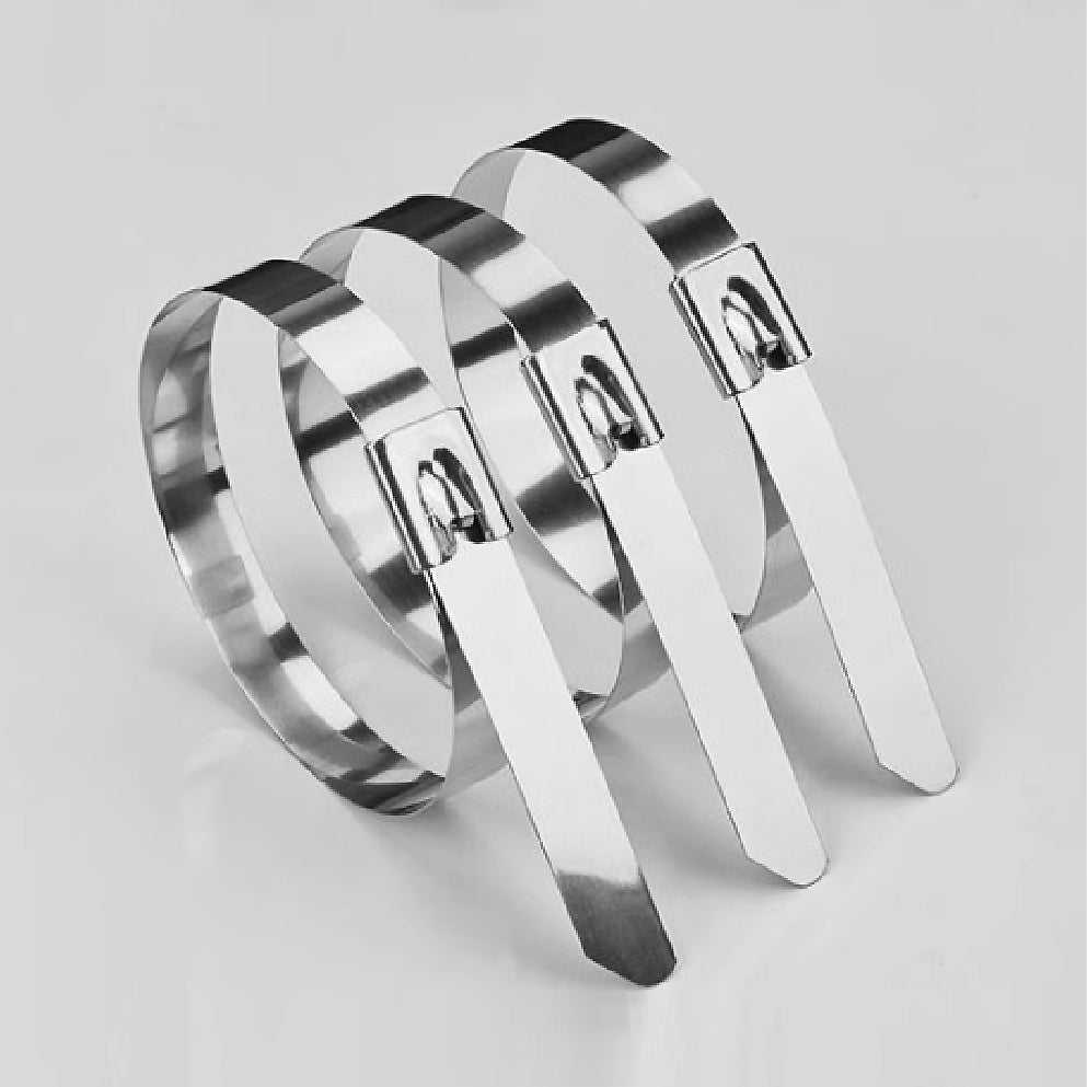 304 Stainless Steel Cable Ties - 304白鋼耐腐蝕束線帶(不鏽鋼索帶)