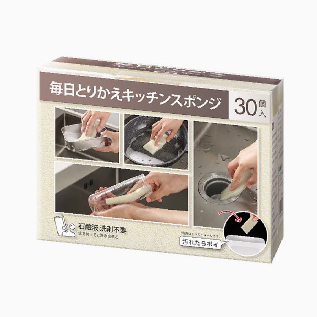 Daily Scrub Sponge 日拋仿絲瓜洗碗海綿