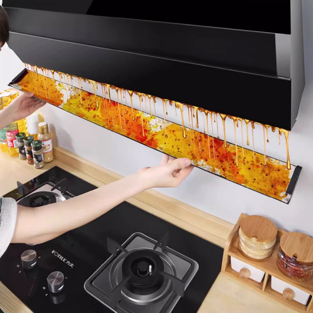 Range Hood Oil Absorbent Strips 抽油煙機專用油槽吸油棉條