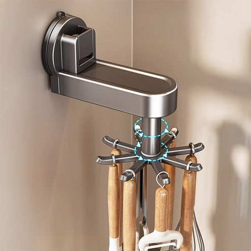 Rotating Vacuum Storage Hook 免打孔旋轉收納掛架