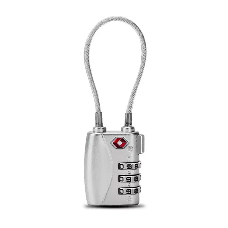 TSA Steel Wire Luggage Padlock TSA 鋼絲密碼行李掛鎖