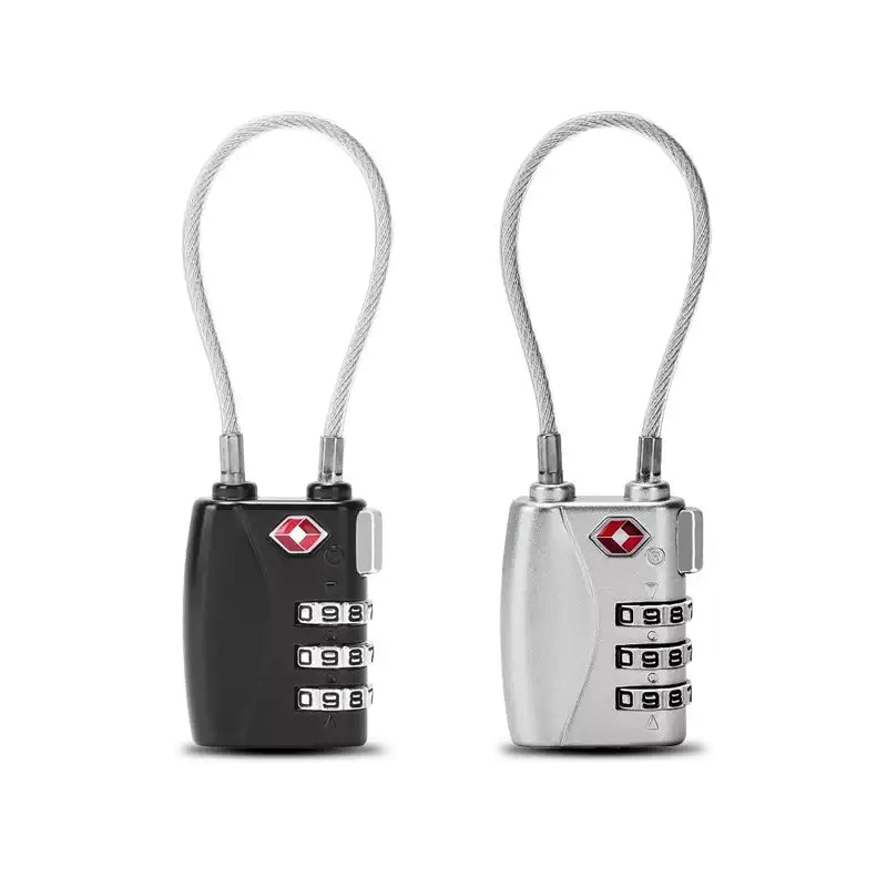 TSA Steel Wire Luggage Padlock TSA 鋼絲密碼行李掛鎖