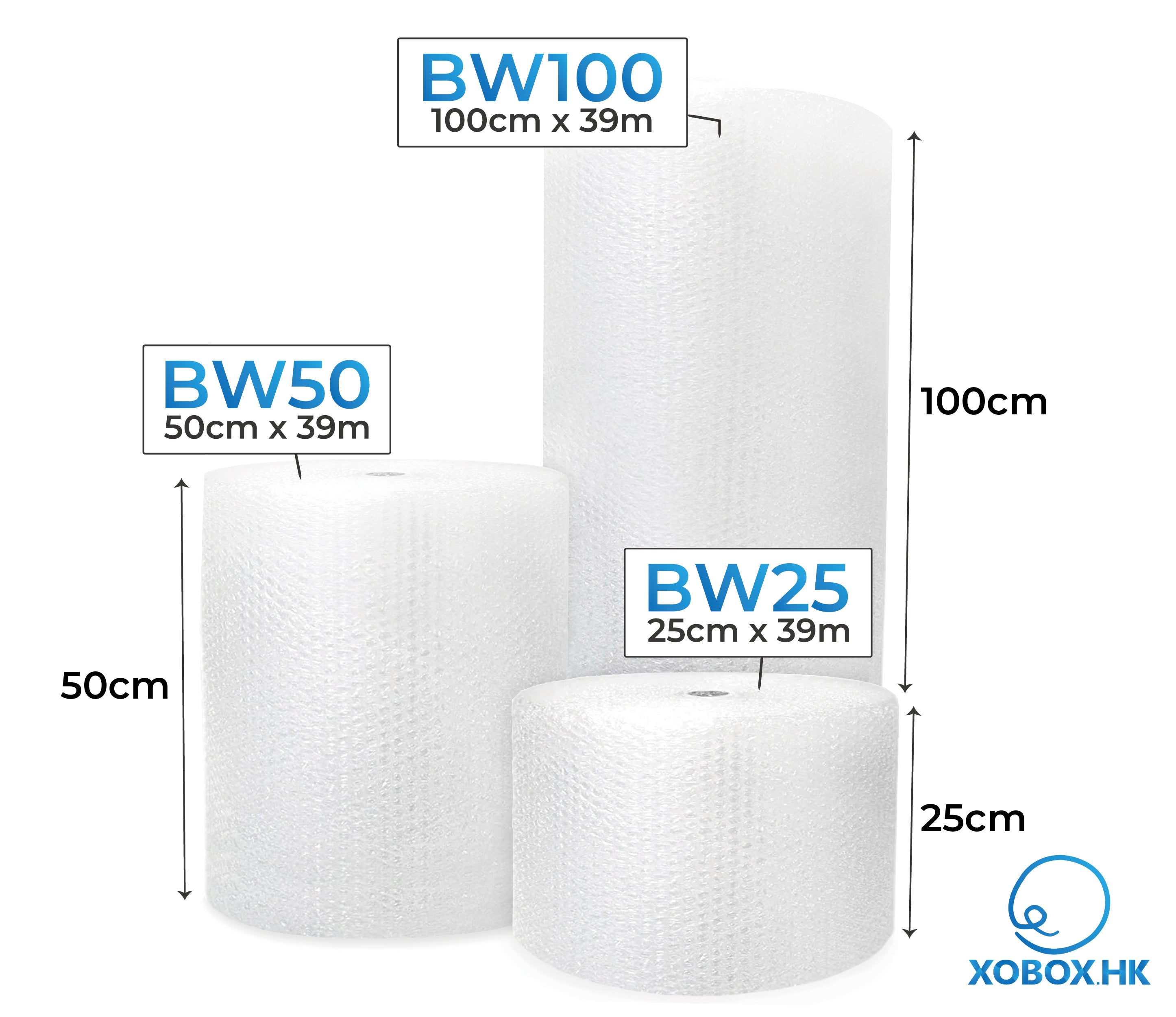 Bubble Wrap 透明氣珠膠膜 (啪啪紙)