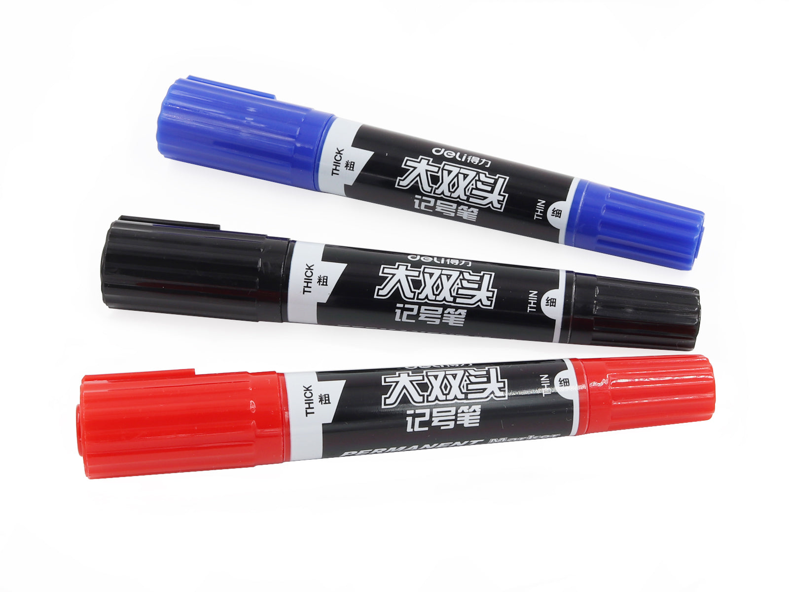 Deli Permanent Marker 得力雙頭記號筆