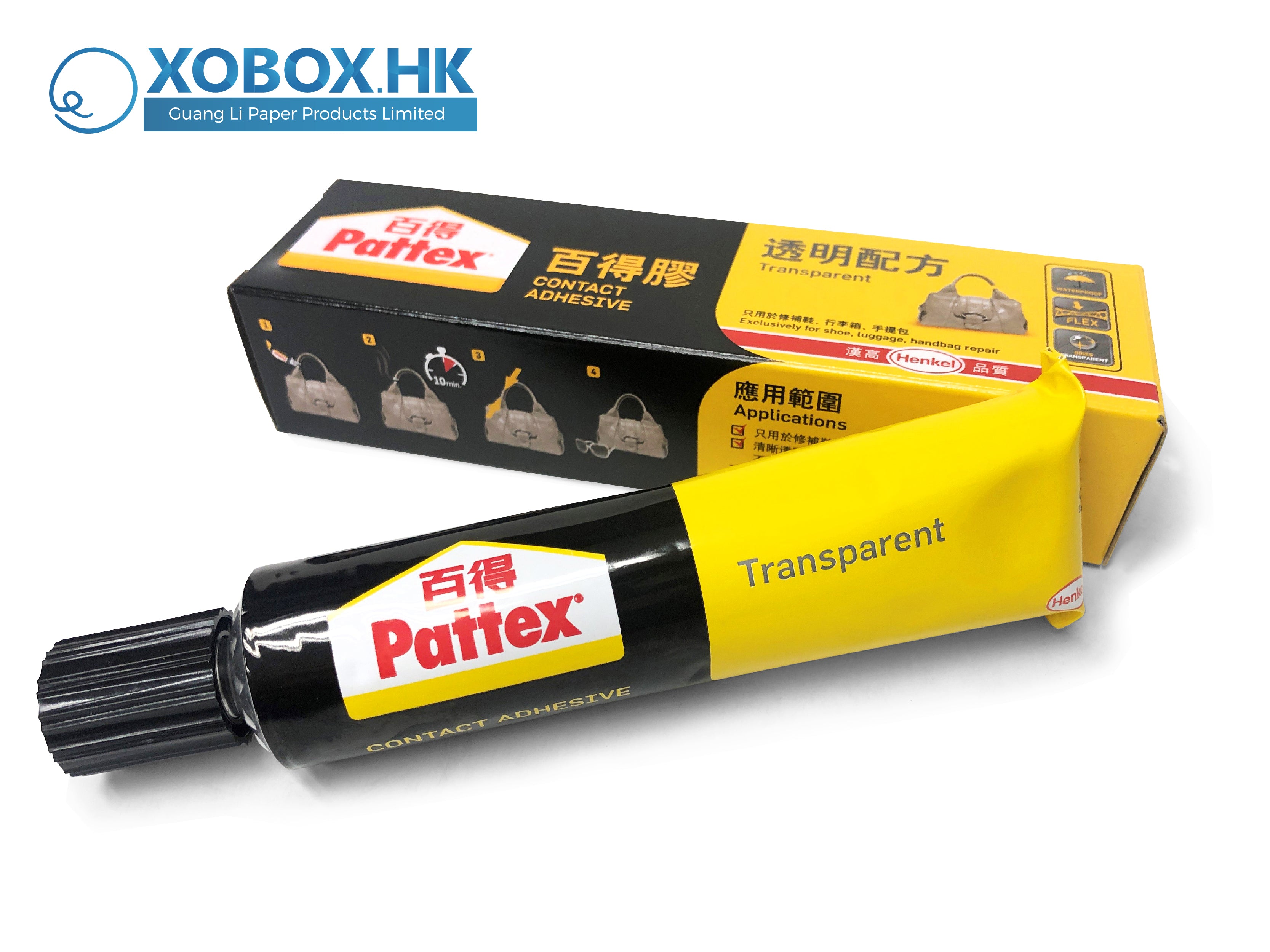 Pattex Transparent Adhesive Glue 百得透明萬能膠