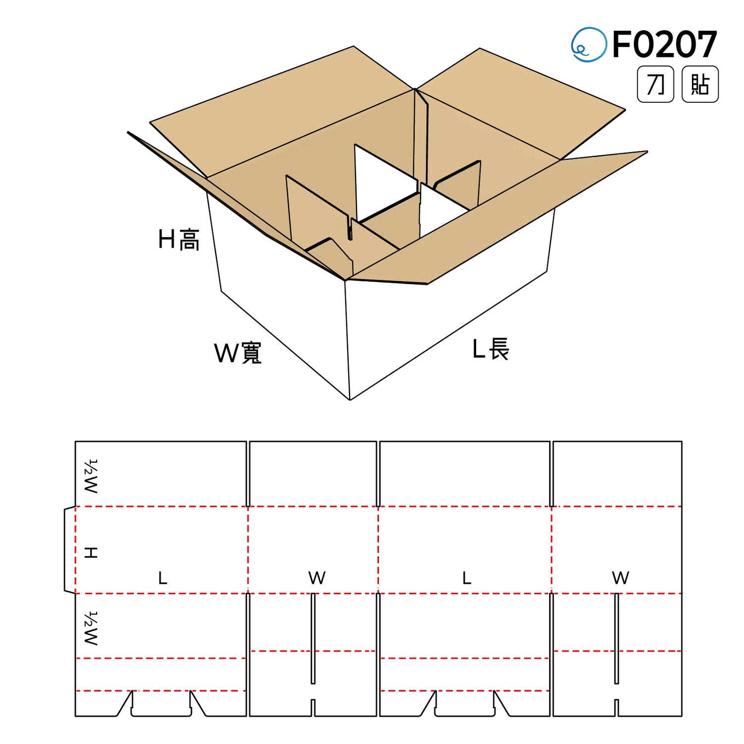 頂底封合型 F0207