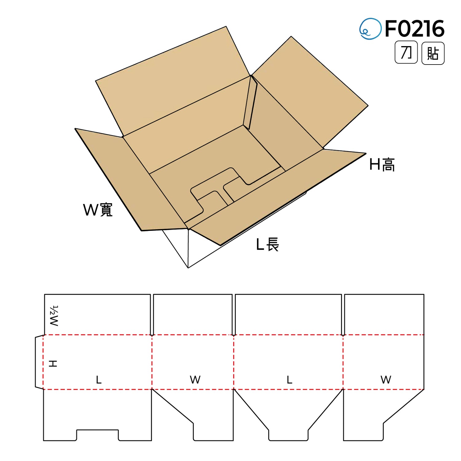 頂底封合型 F0216