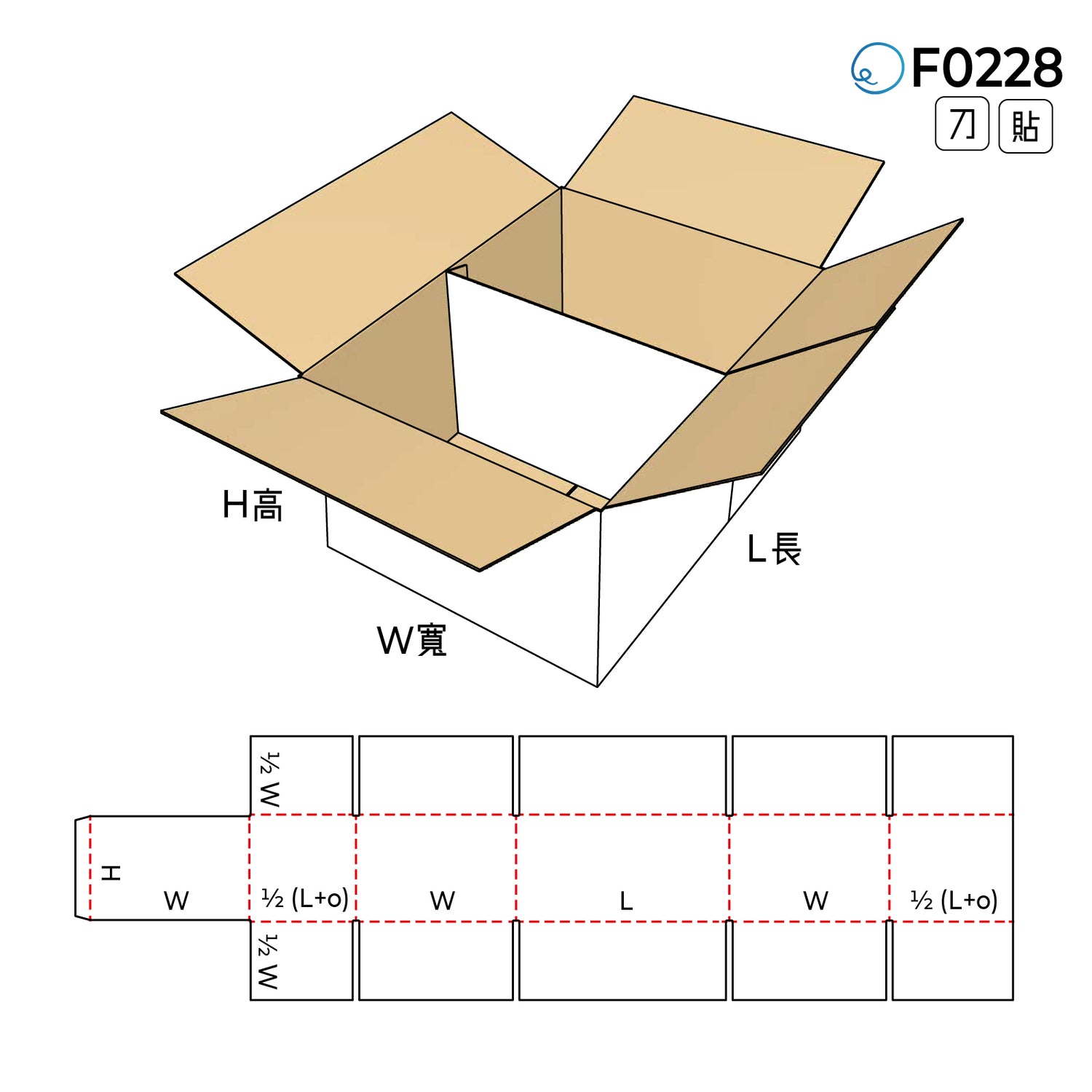 頂底封合型 F0228