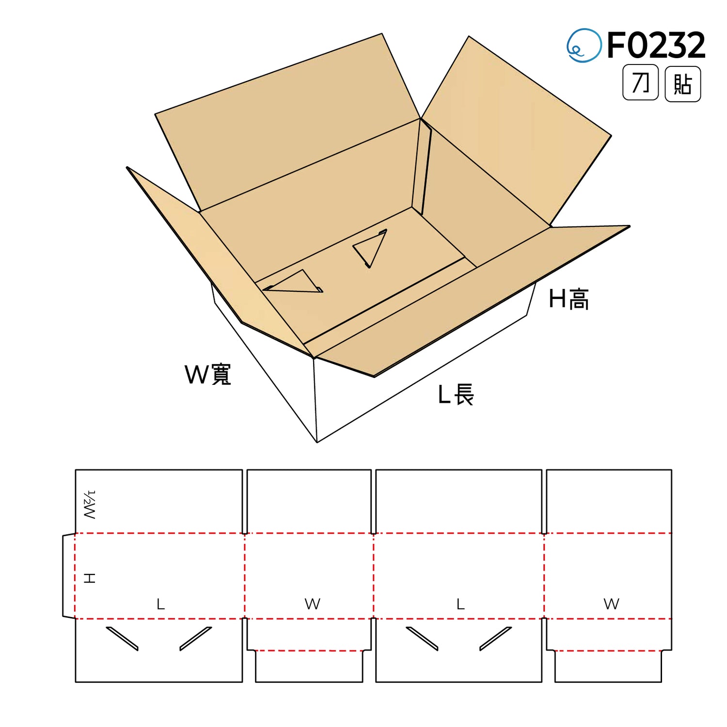 頂底封合型 F0232