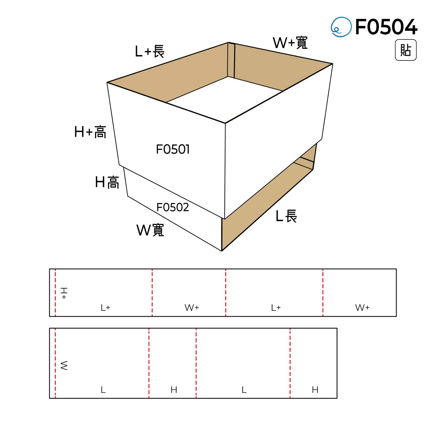 套合型 F0504