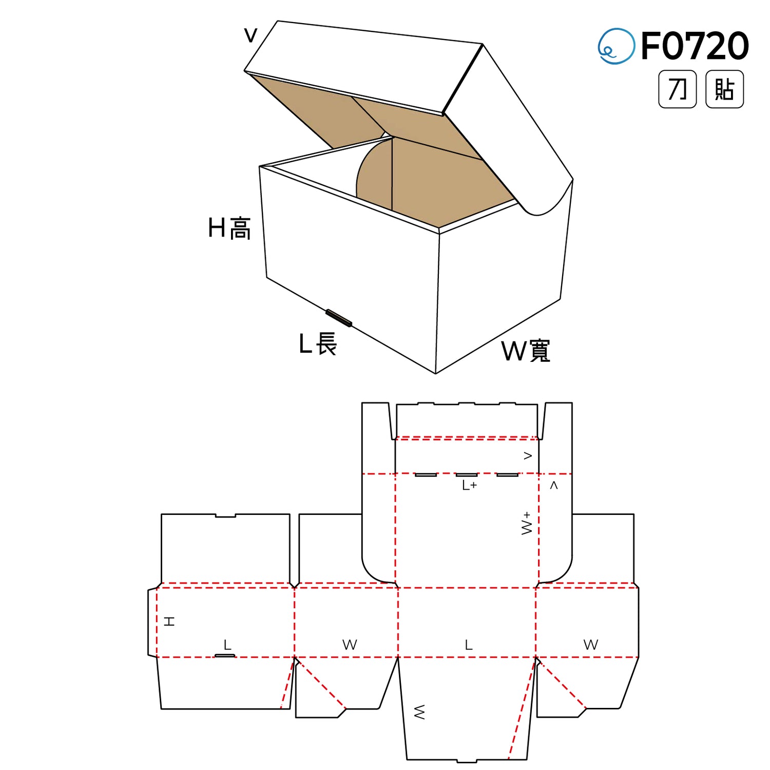 自動扣合型 F0720