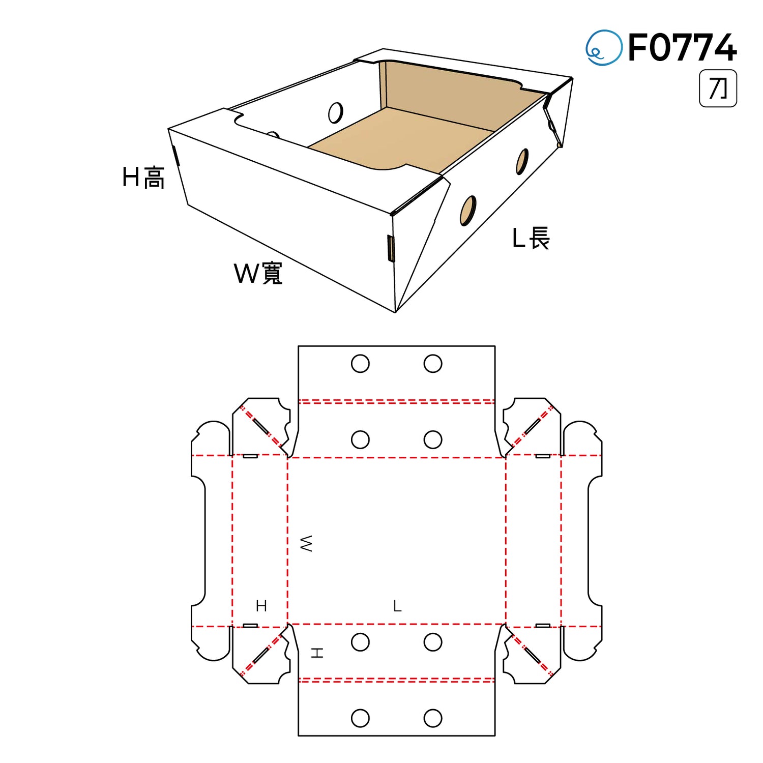 自動扣合型 F0774