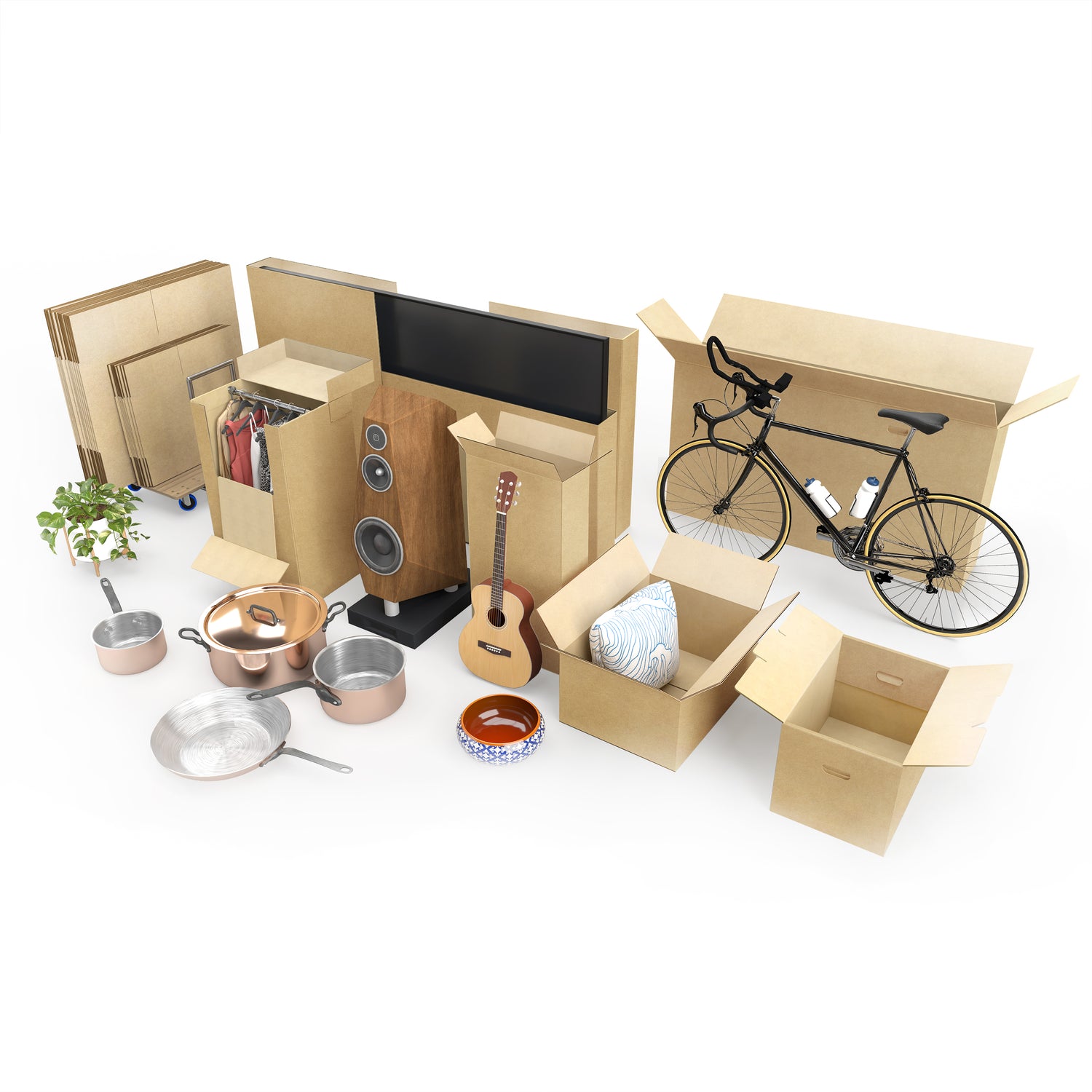 XOBOX 現貨紙箱 subordinate 搬屋收納紙箱