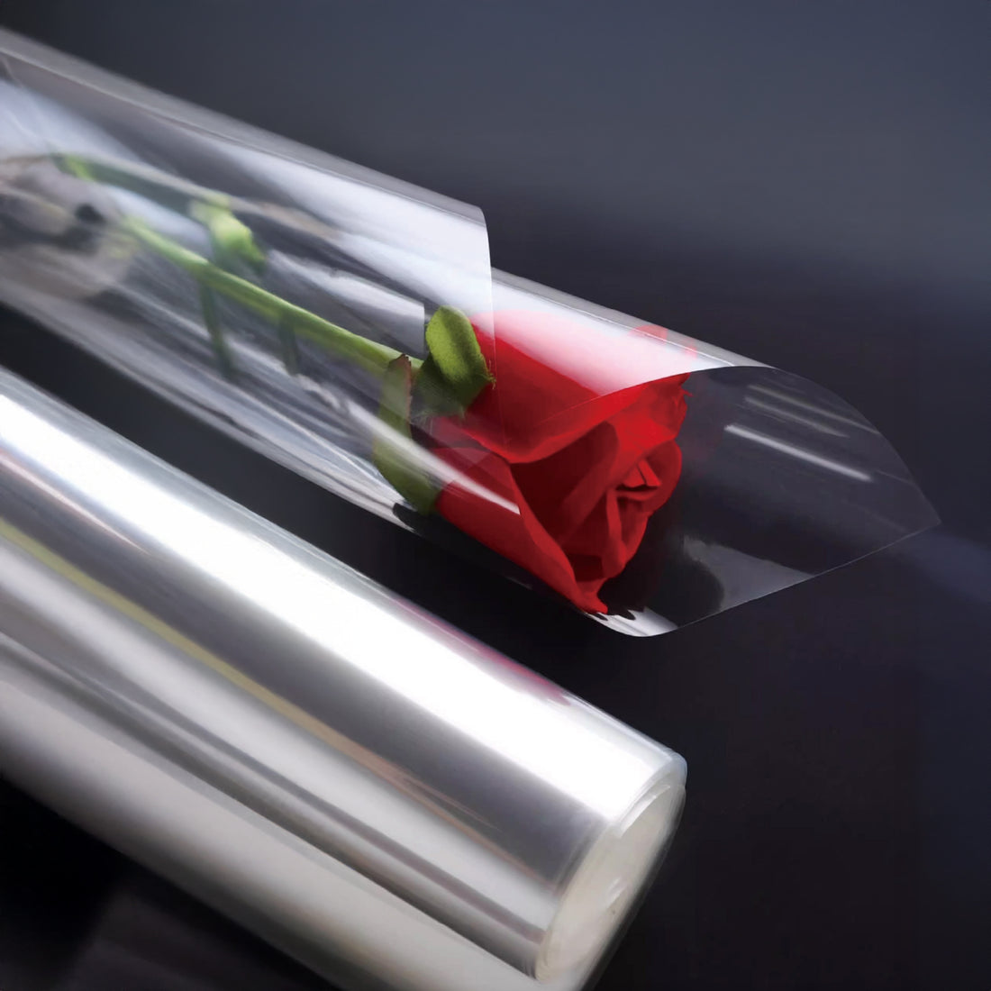 Transparent OPP Film Wrapping Paper 高透玻璃花紙