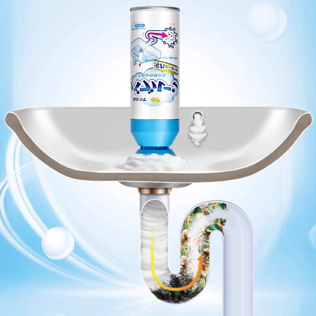 Toilet Deodorizer Magic Pipe Cleaner 廁所除臭神器管道疏通清新劑