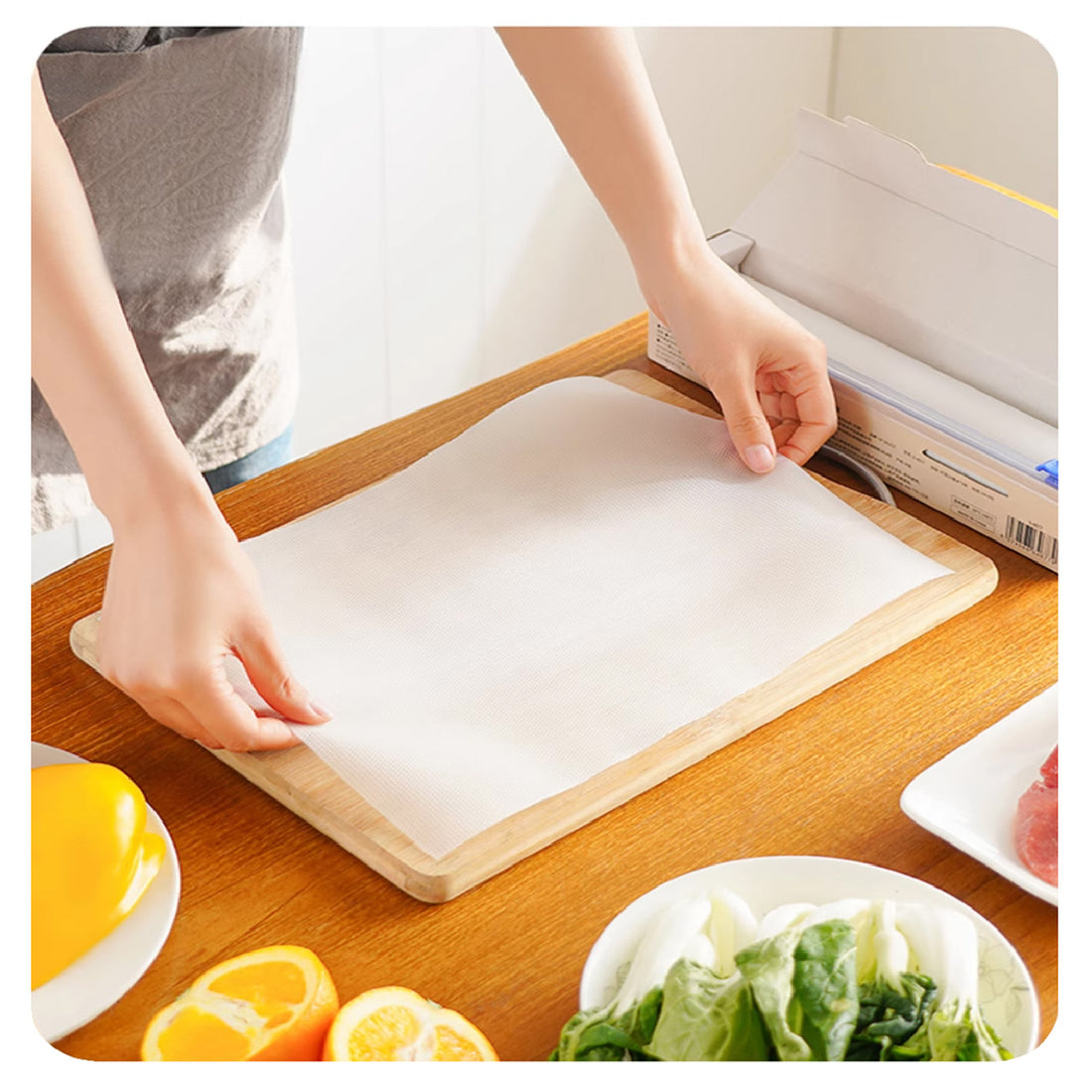 Disposable Non-Slip Cutting Board Paper 一次性防滑砧板紙(可裁剪)