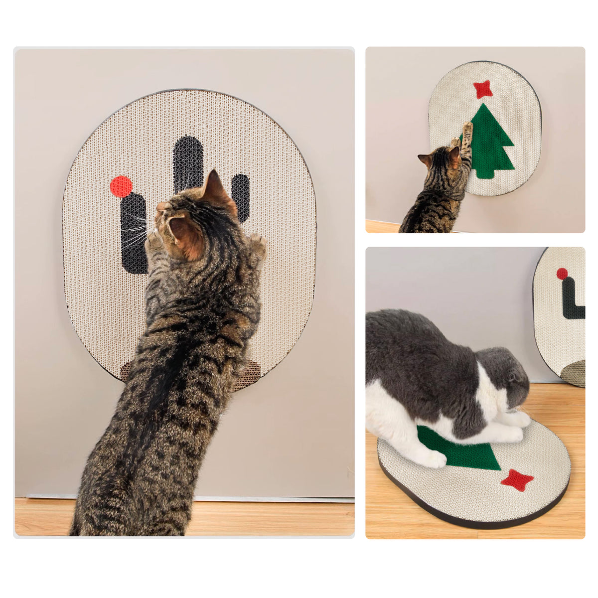 Meow Meow Scratching Wall Panel 貓貓牆貼抓板 – XOBOX.HK