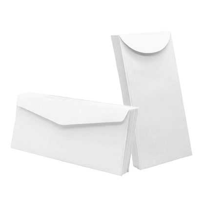 Blank White Paper Envelope 白色空白紙信封