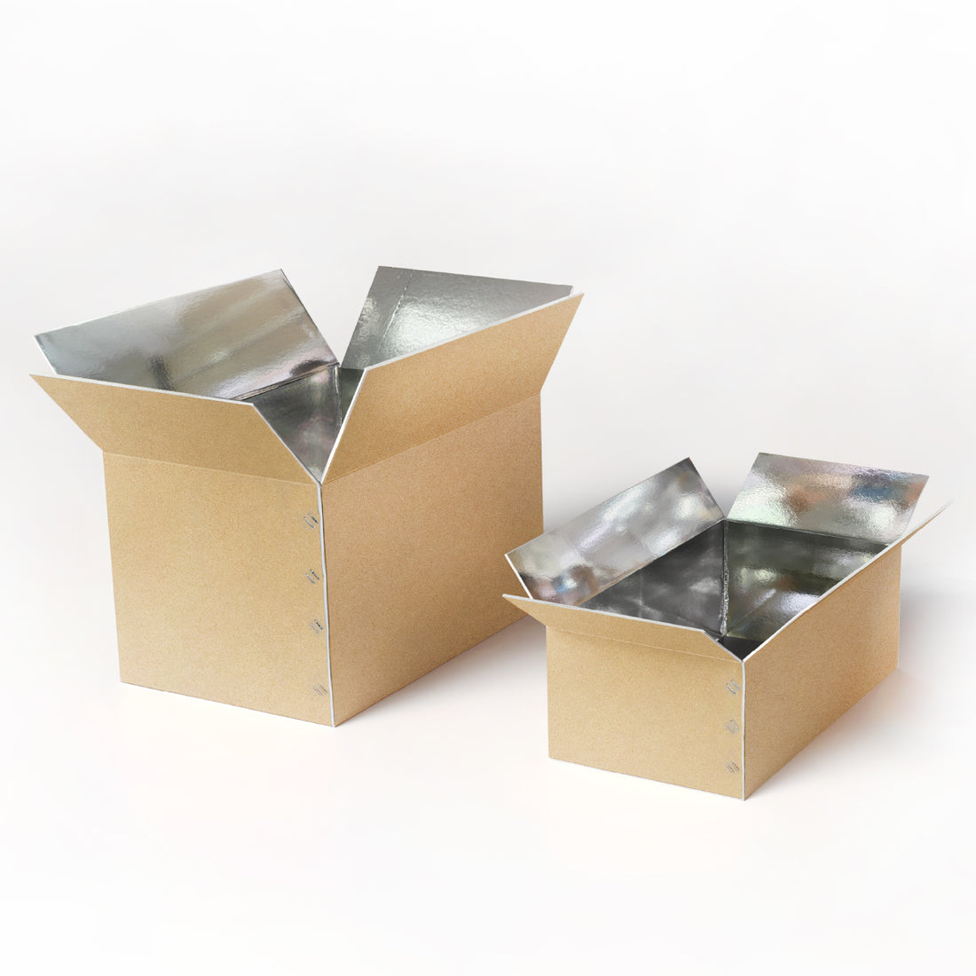 Insulated Foil-Foam Freshness Shipping Box 鋁箔泡沫保鮮冷鏈快遞紙箱