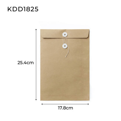 Kraft Paper Drawstring Document Bag 牛皮紙綁繩式公文袋