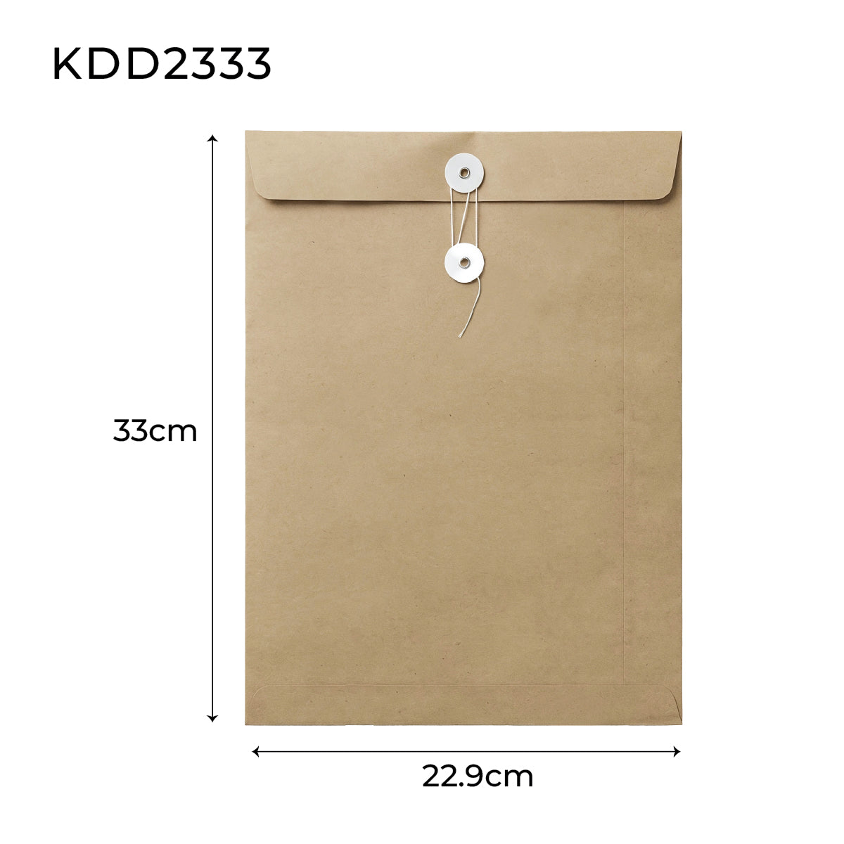 Kraft Paper Drawstring Document Bag 牛皮紙綁繩式公文袋