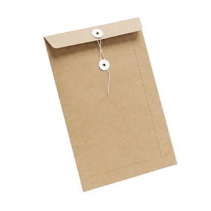 Kraft Paper Drawstring Document Bag 牛皮紙綁繩式公文袋