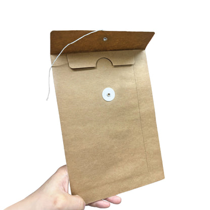 Kraft Paper Drawstring Document Bag 牛皮紙綁繩式公文袋