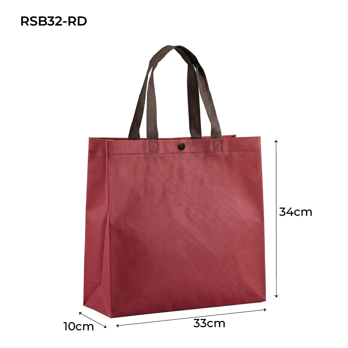 Reusable Non-Woven Shopping Tote Bag 環保無紡布購物手提袋