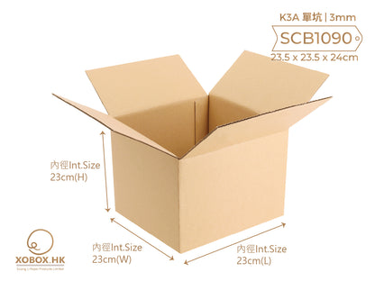 SINGLE PLY CORRUGATED BOX 小型單坑紙箱