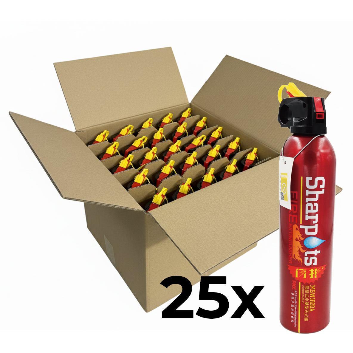 Portable Fire Extinguisher 便攜救生滅火器 (獲香港消防處認證)