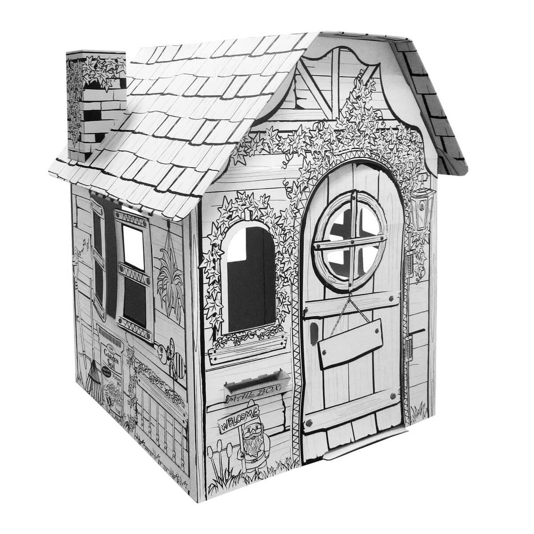 紙花園屋 Cardboard Garden Playhouse