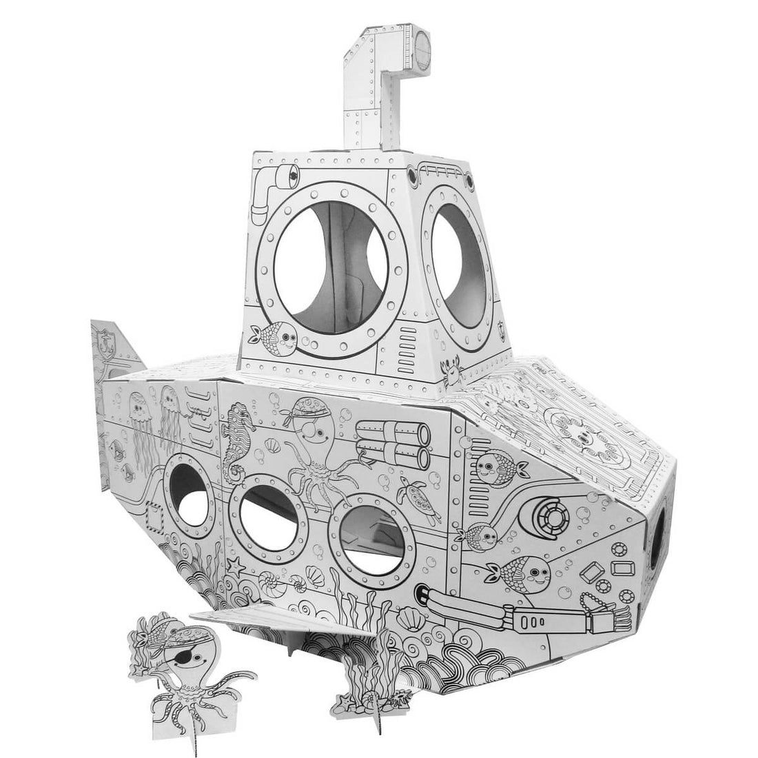 Cardboard Submarine Playhouse insights