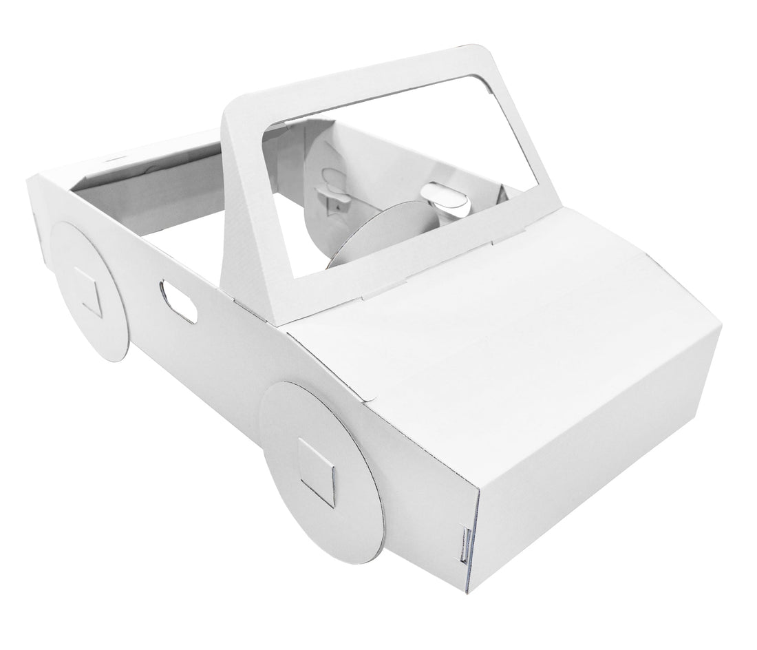 Simple N Fun - Car - Cardboard Pretend Play Car