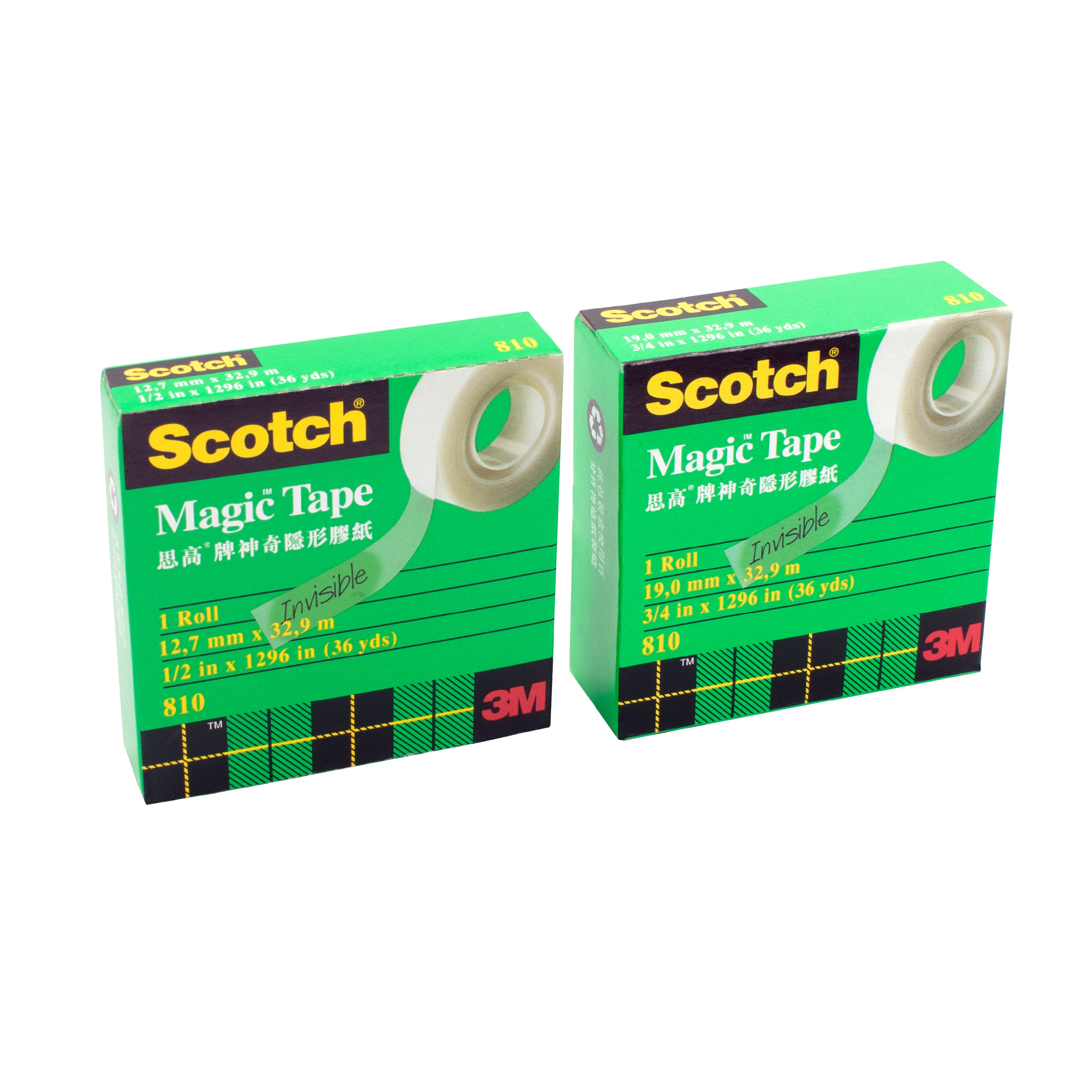 3M Scotch Magic Tape 810HK 神奇隱形膠紙