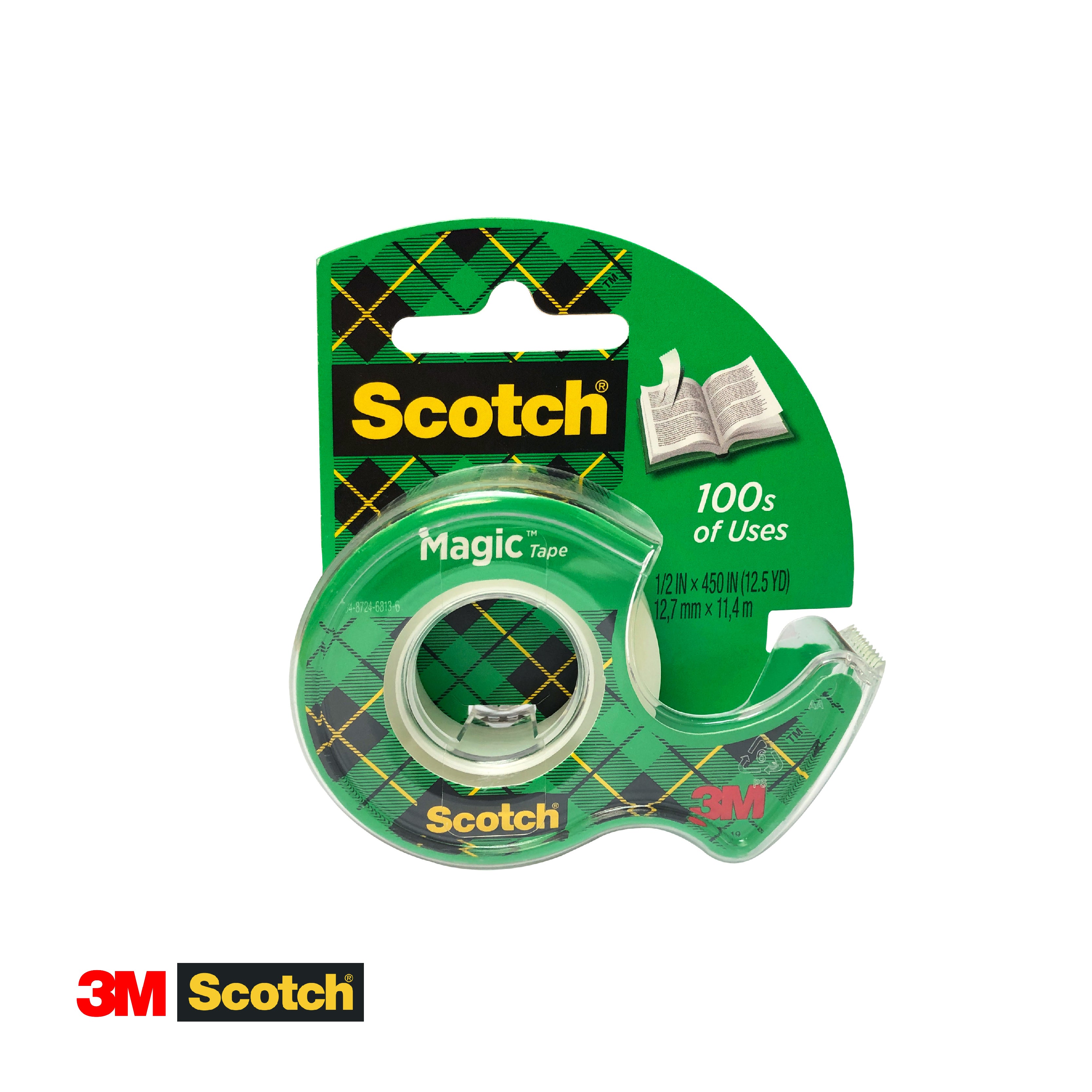 3M Scotch Magic Tape in Dispenser 3M神奇隱形膠紙+蝸牛座