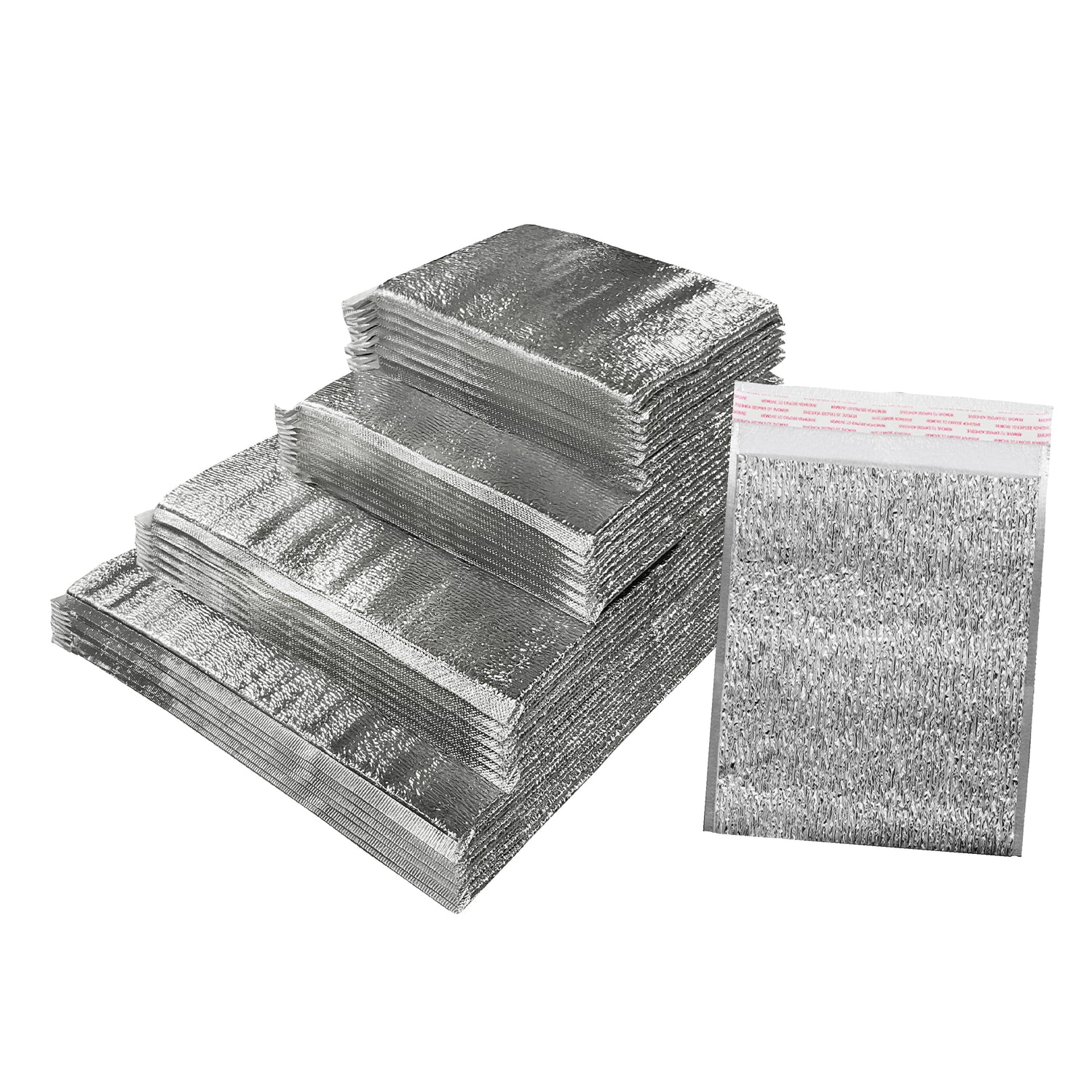 Aluminium Foil Refrigerated Self-adhesive Envelope Bags 鋁箔保溫冷藏自黏封口信封袋 (10個/包)