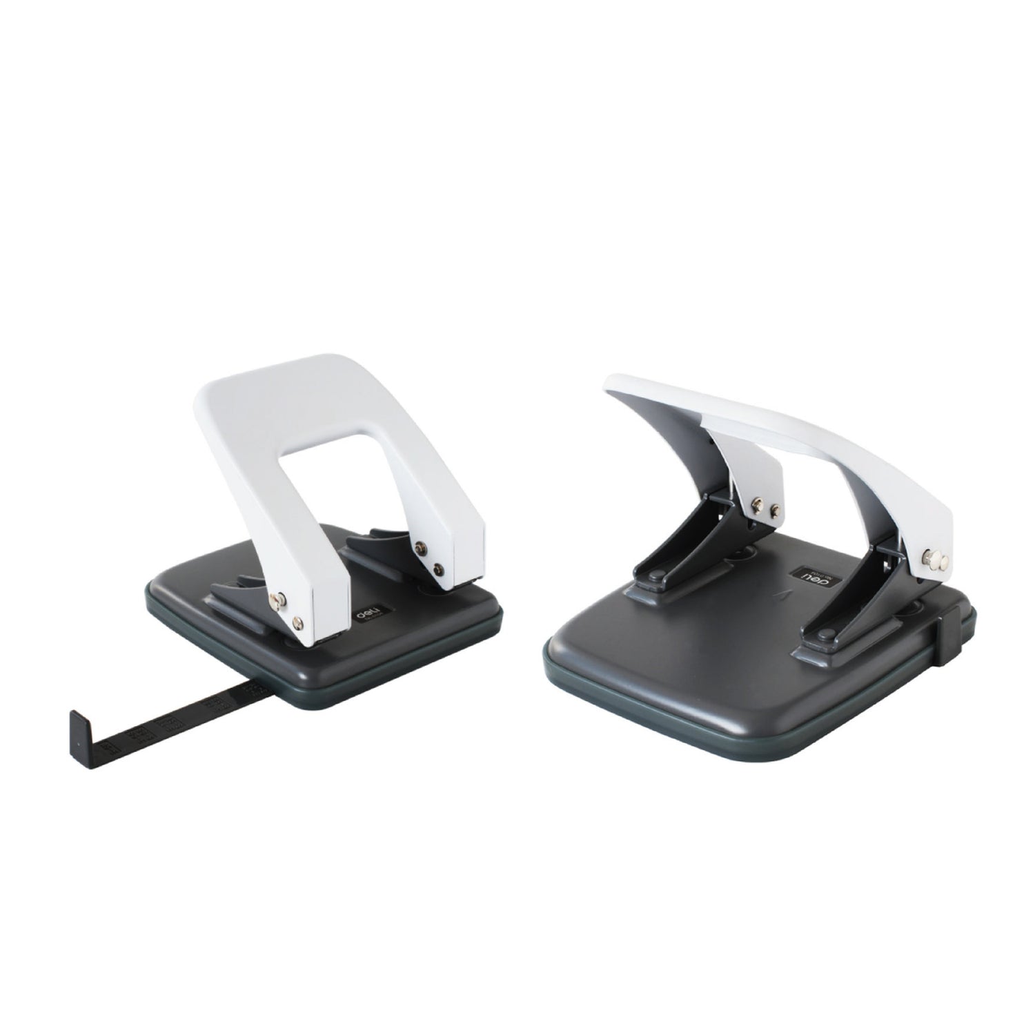 Deli Double Hole Puncher 得力雙孔打孔機 (可打約35張紙) – XOBOX.HK
