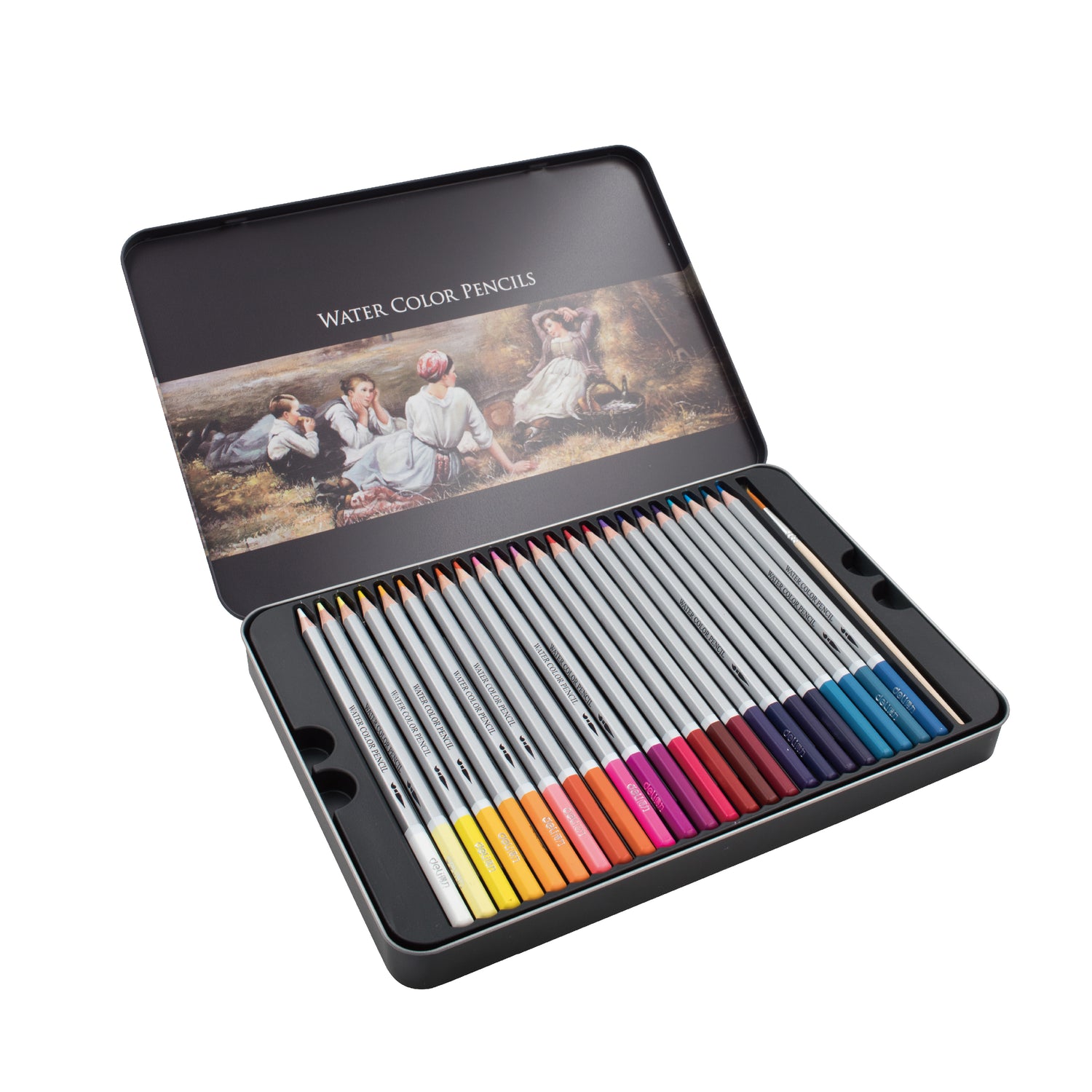 Deli Water-Soluble Color Pencil 得力水溶性木顏色筆