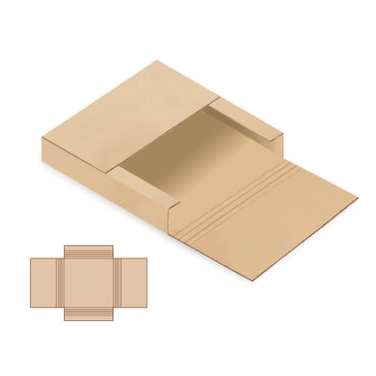 Easy-Fold Mailers 十字盒
