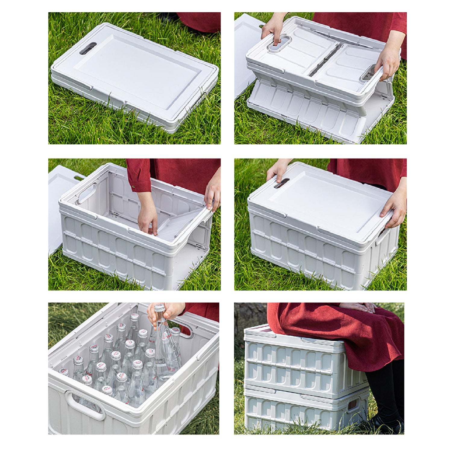 Folding Outdoor Storage Box 折疊式戶外儲物箱