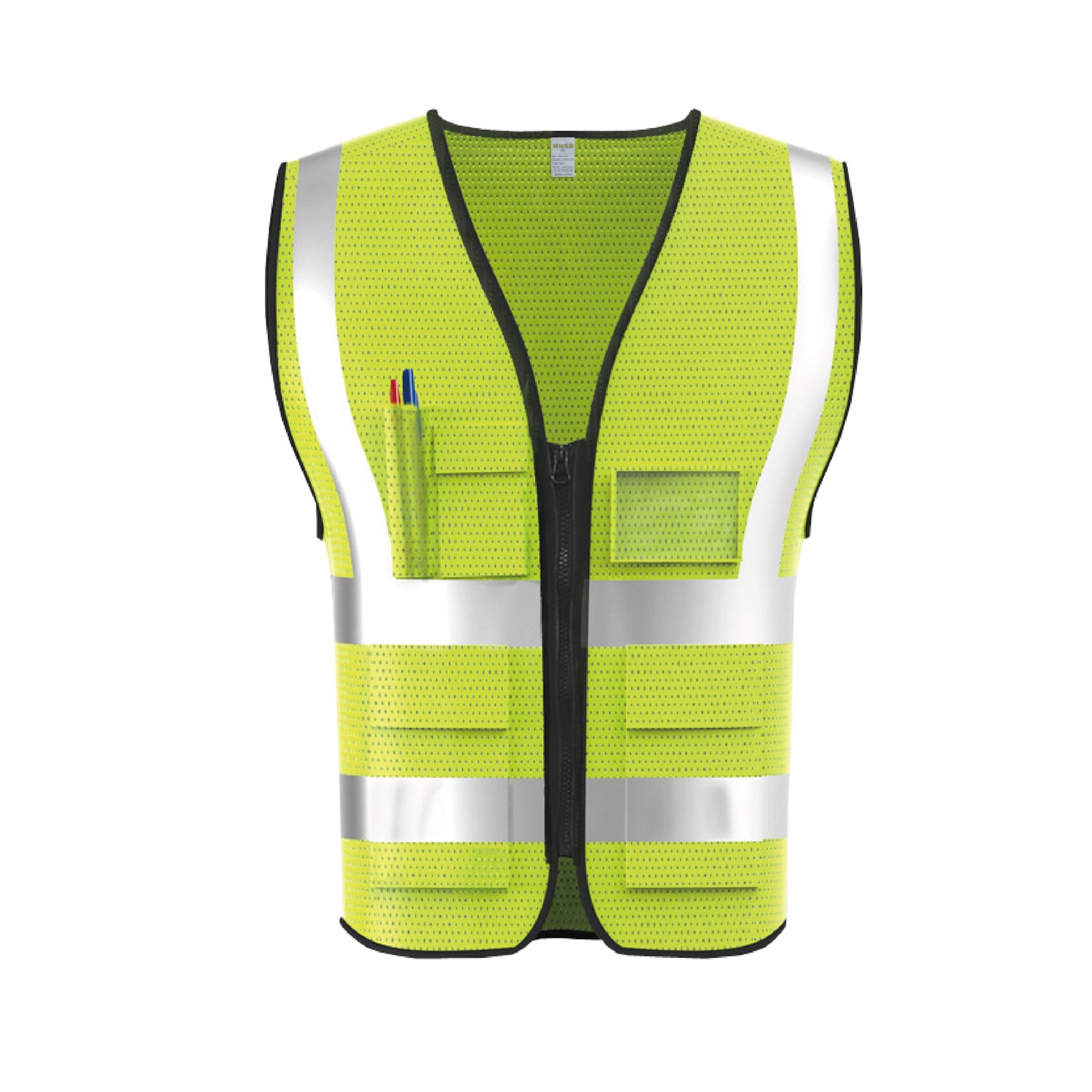 High Visibility Safety Vest with Pockets 安全反光透氣帶袋背心