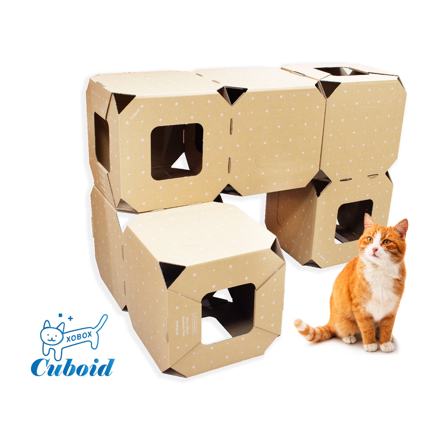 Meow Meow Stackable Cube Set 貓貓疊疊格系列