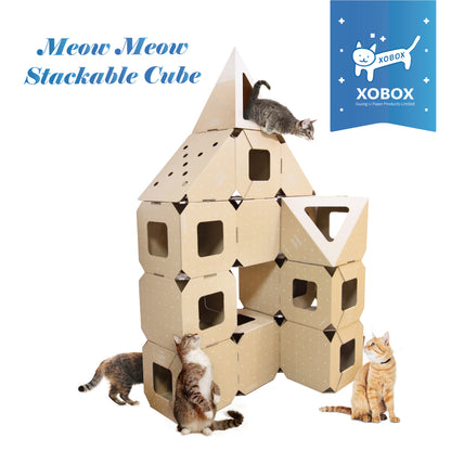 Meow Meow Stackable Cube Set 貓貓疊疊格系列