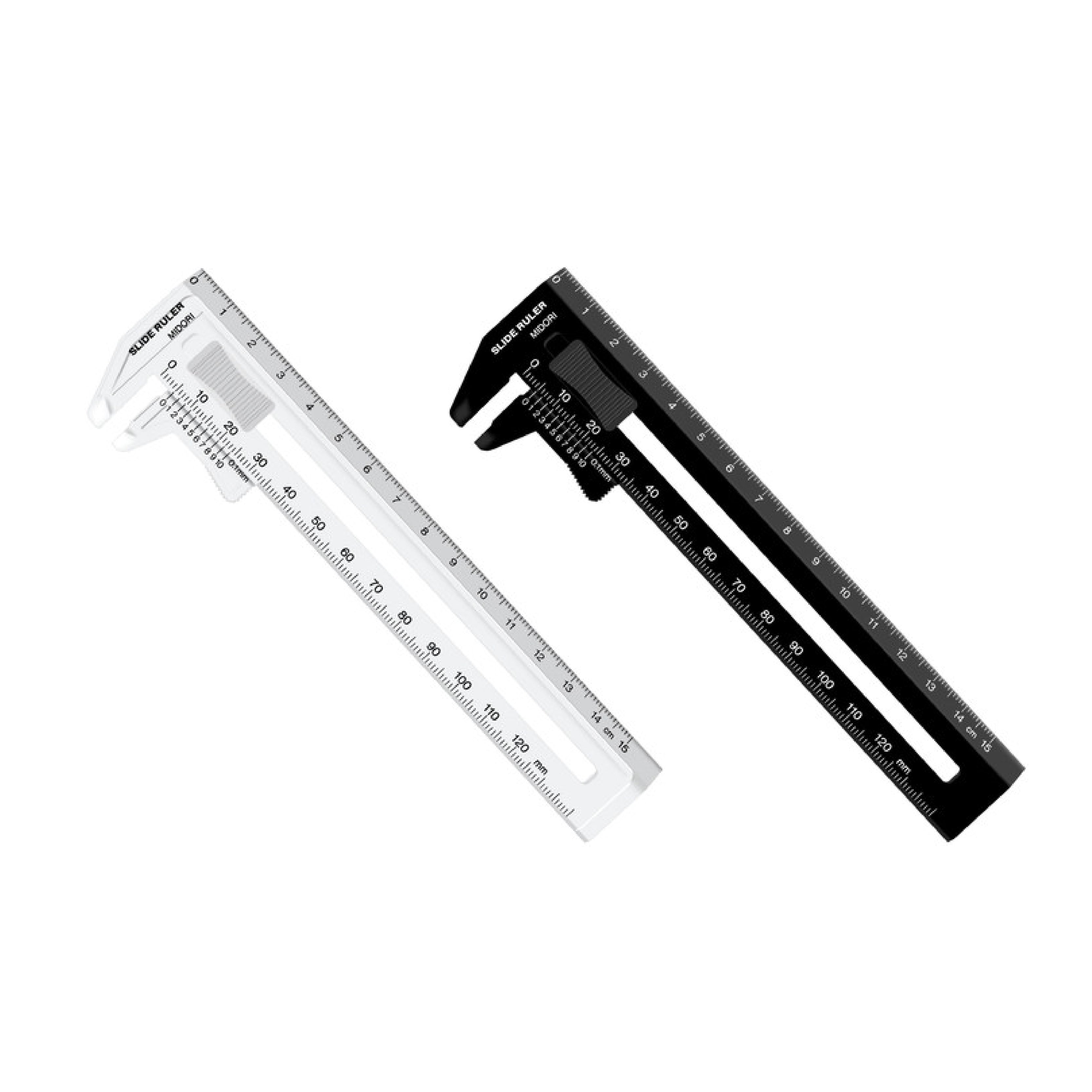 Midori Slide Ruler 日本Midori 小巧測量游標卡尺 – XOBOX.HK