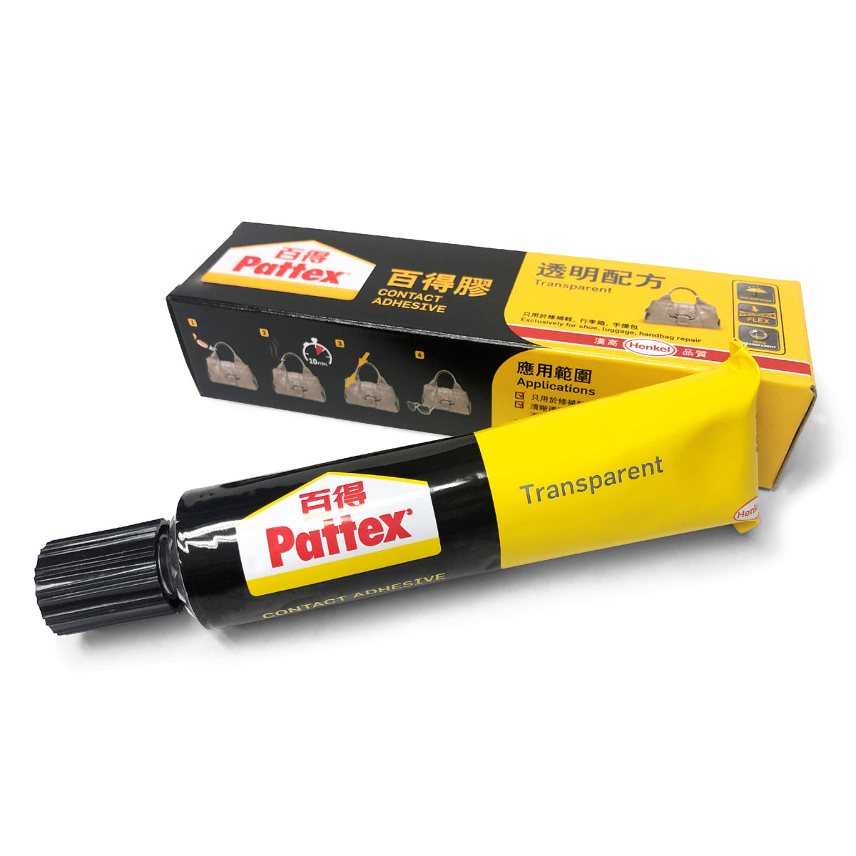 Pattex Transparent Adhesive Glue 百得透明萬能膠 – XOBOX.HK
