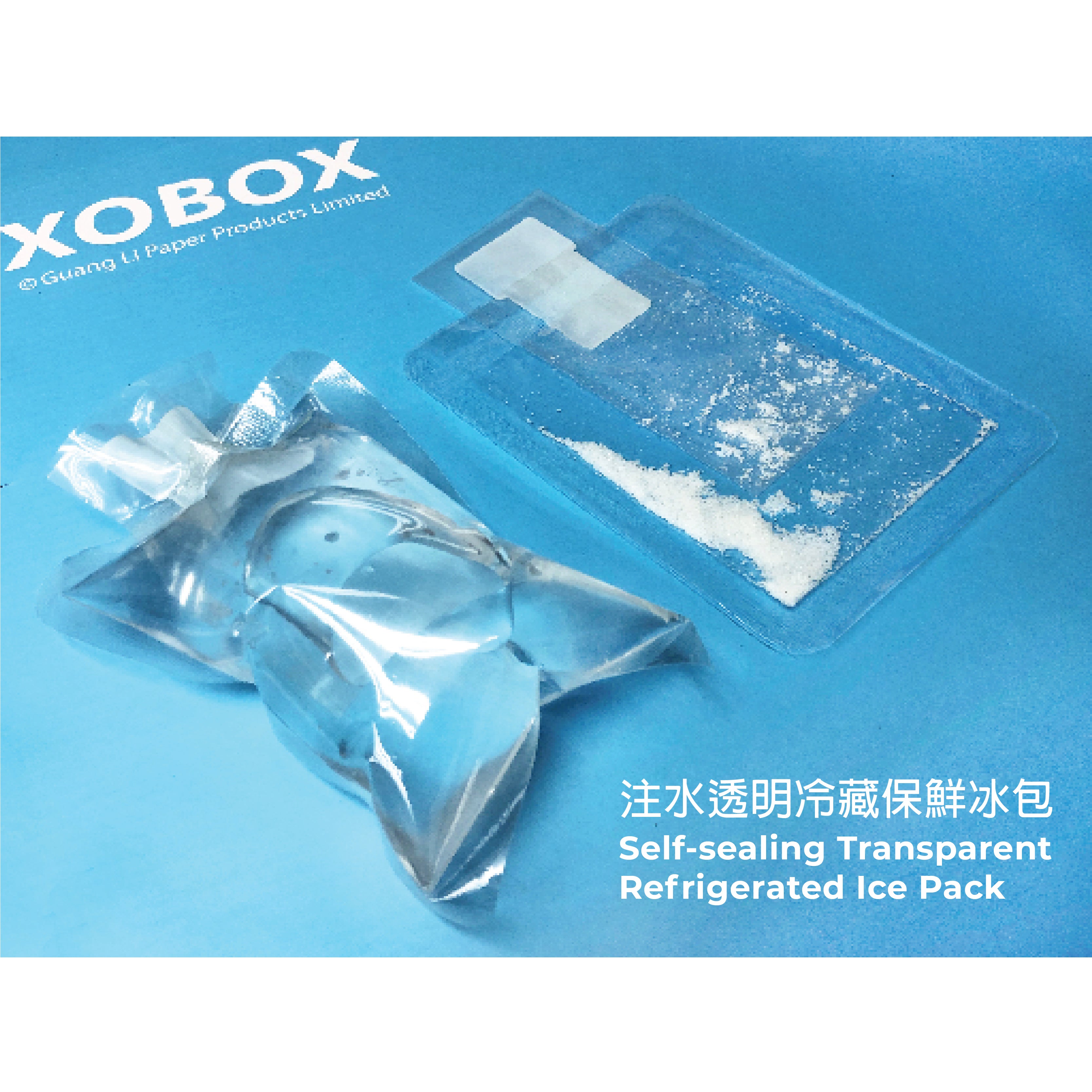 Self-sealing Transparent Refrigerated Ice Pack 注水透明保冷冰包