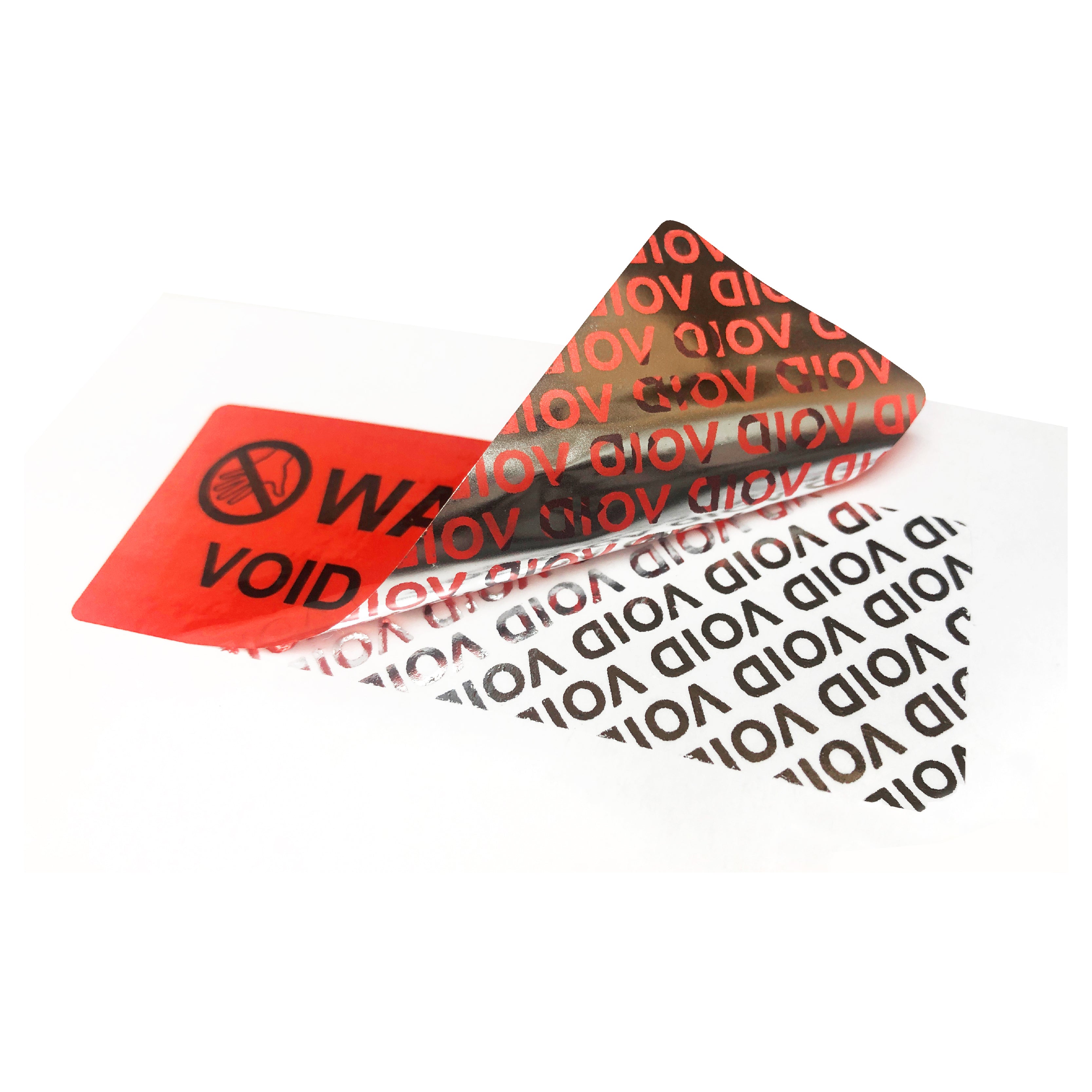 Security Seal Warranty Void Sticker Label 安全防護封條標籤貼紙