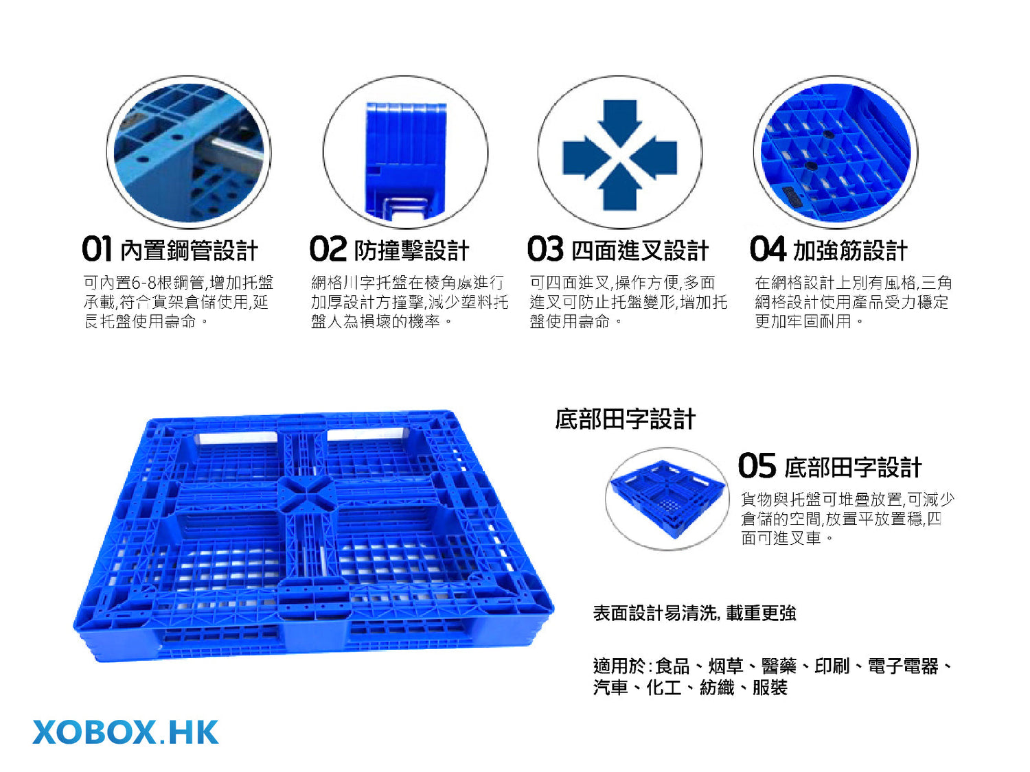 Bulk Cargo Pallet Set 大型貨物卡板套裝