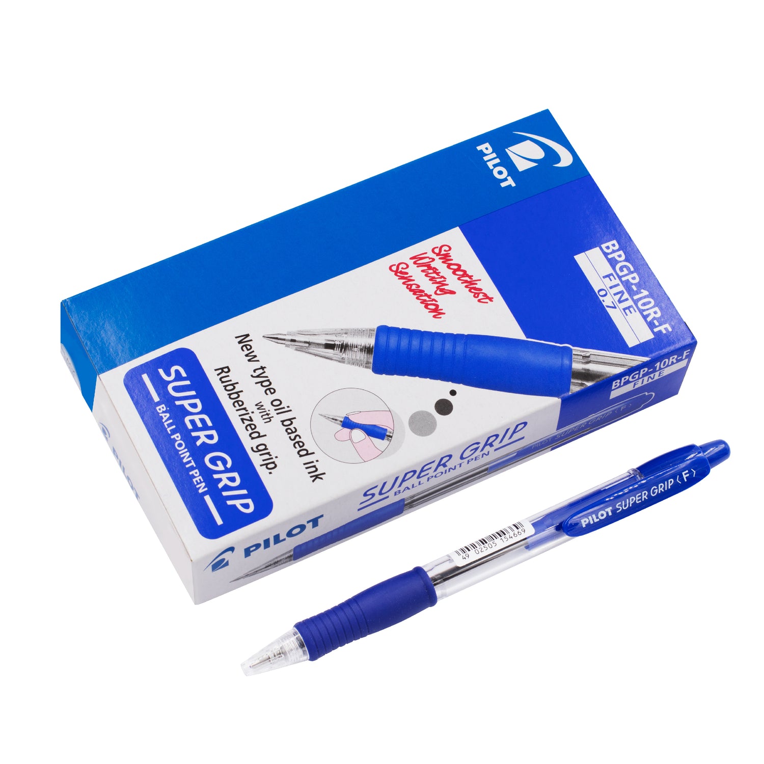 Pilot Super Grip F Ball Point Pen 百樂牌Super Grip F按掣原子筆